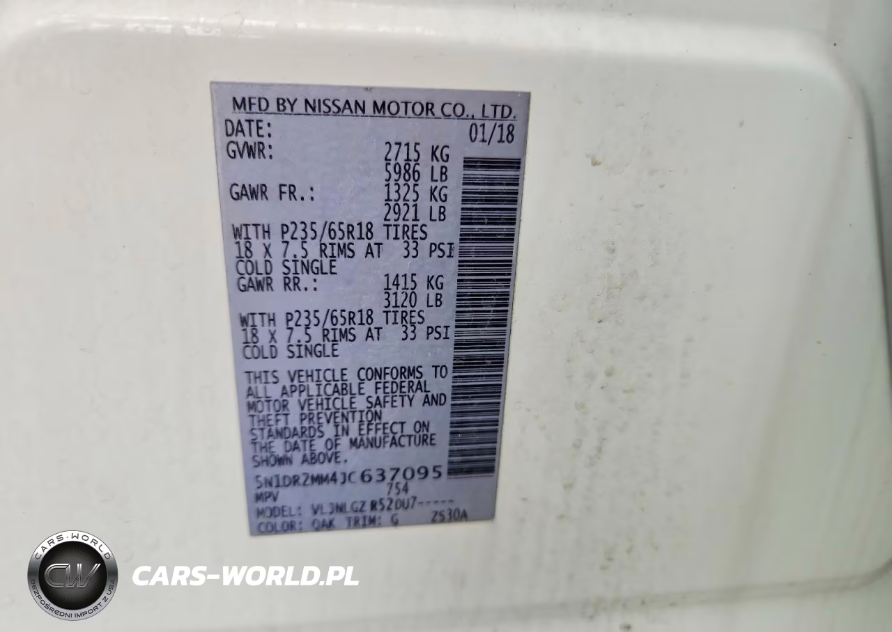 2018 Nissan Pathfinder Sl VIN:5N1DR2MM4JC637095 - 12
