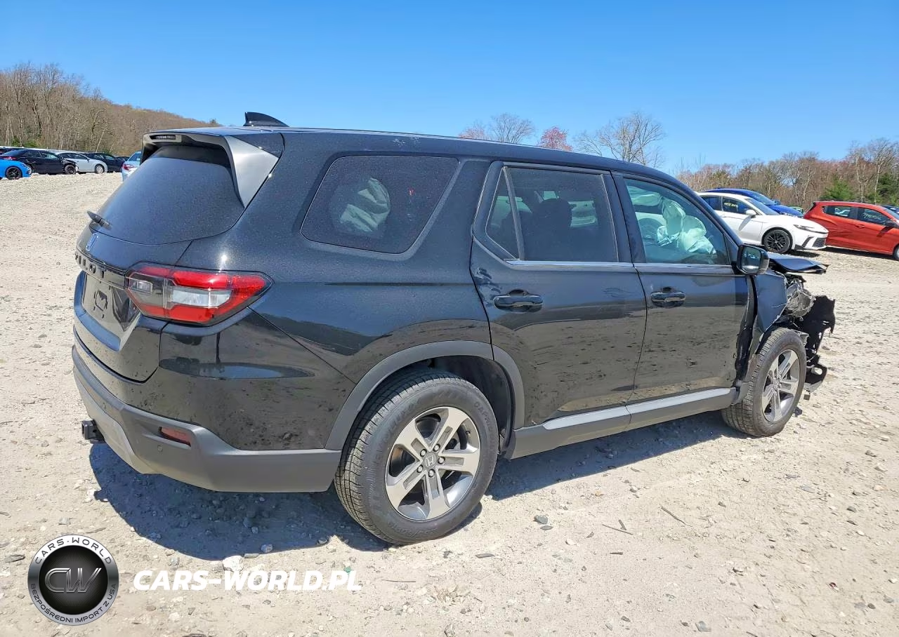 2023 Honda Pilot Exl VIN:5FNYG1H46PB024231 - 3