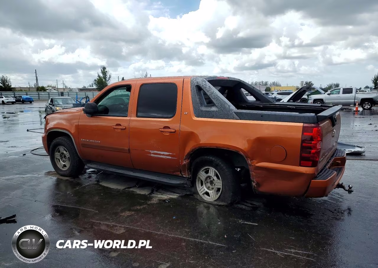 2007 Chevrolet Avalanche C1500 VIN:3GNEC12J87G126628 - 2