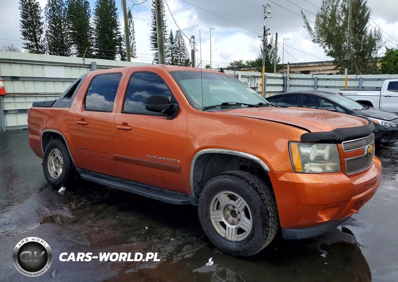 2007 Chevrolet Avalanche C1500 VIN:3GNEC12J87G126628 - 4