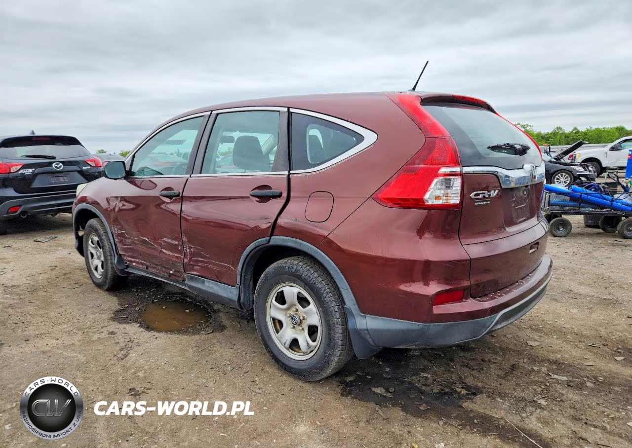 2015 Honda Cr-V Lx VIN:2HKRM4H37FH632328 - 2