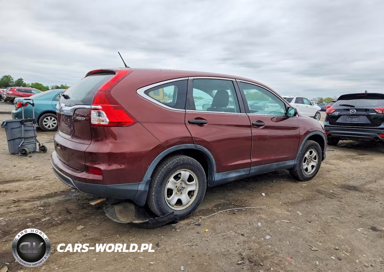 2015 Honda Cr-V Lx VIN:2HKRM4H37FH632328 - 3