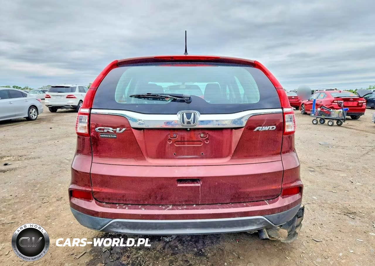 2015 Honda Cr-V Lx VIN:2HKRM4H37FH632328 - 6