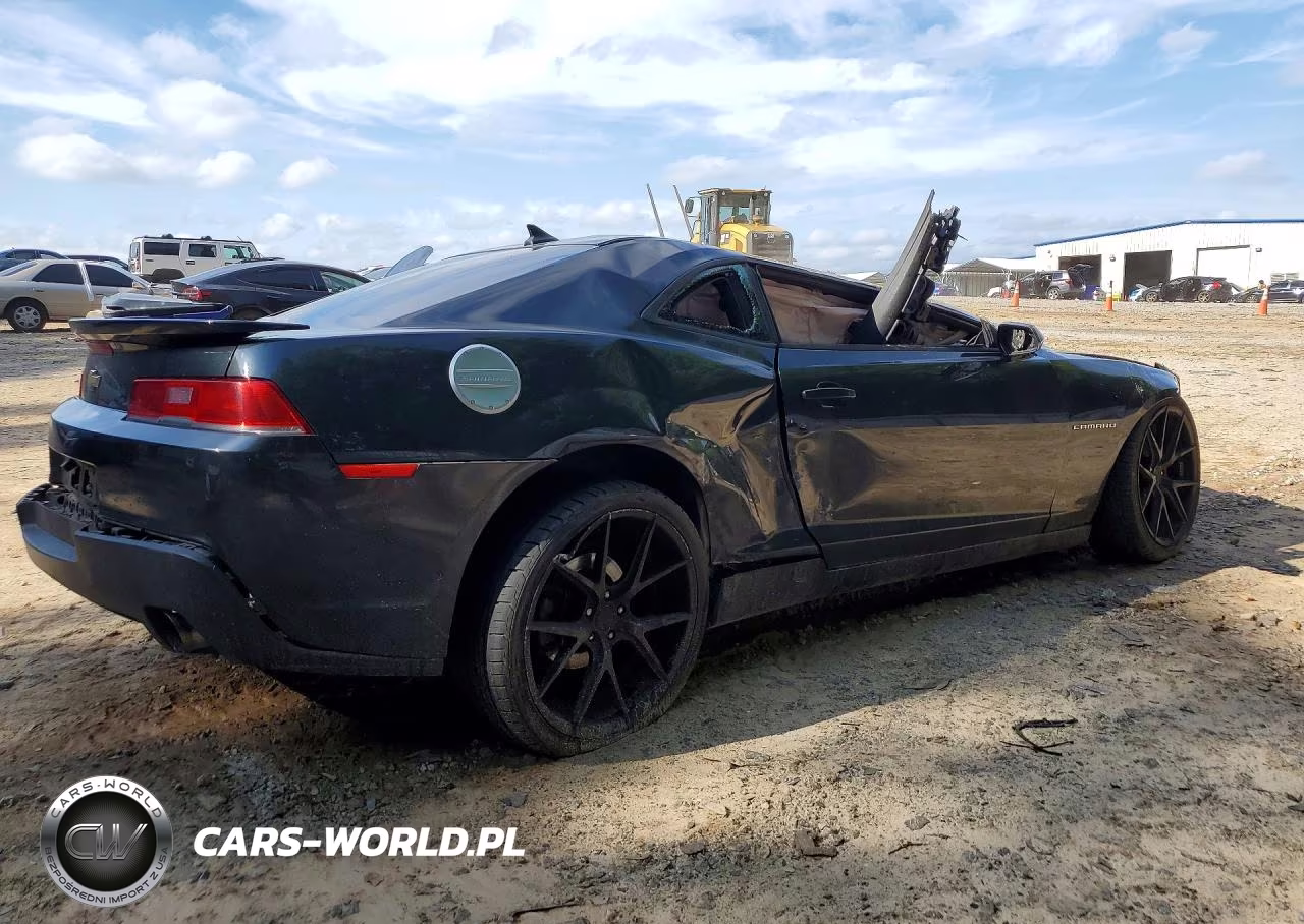 2015 Chevrolet Camaro Ls VIN:2G1FB1E31F9156620 - 3