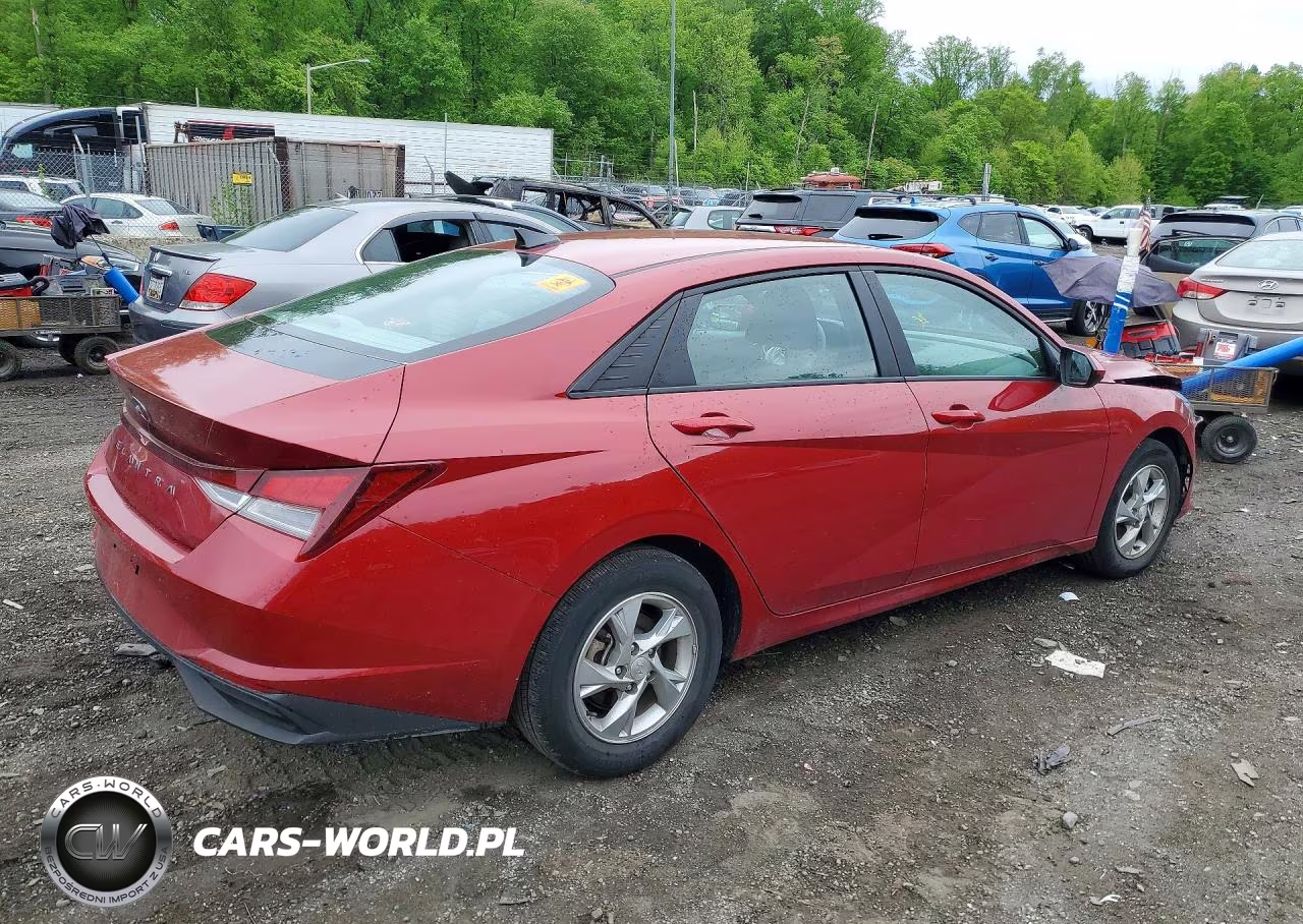 2023 Hyundai Elantra Se VIN:KMHLL4AG9PU520493 - 3