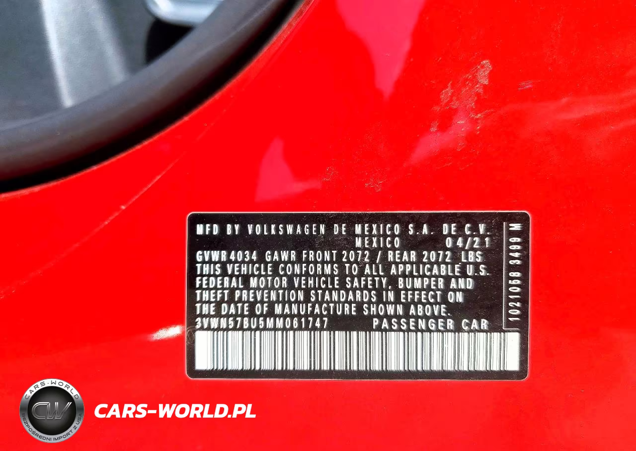 2021 Volkswagen Jetta S VIN:3VWN57BU5MM061747 - 12