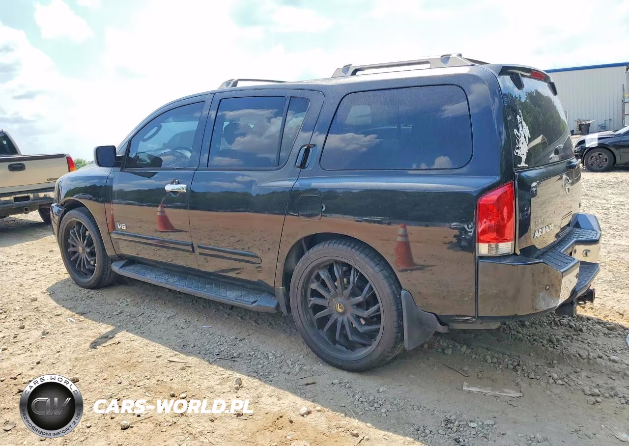 2006 Nissan Armada Se VIN:5N1AA08A56N737040 - 2