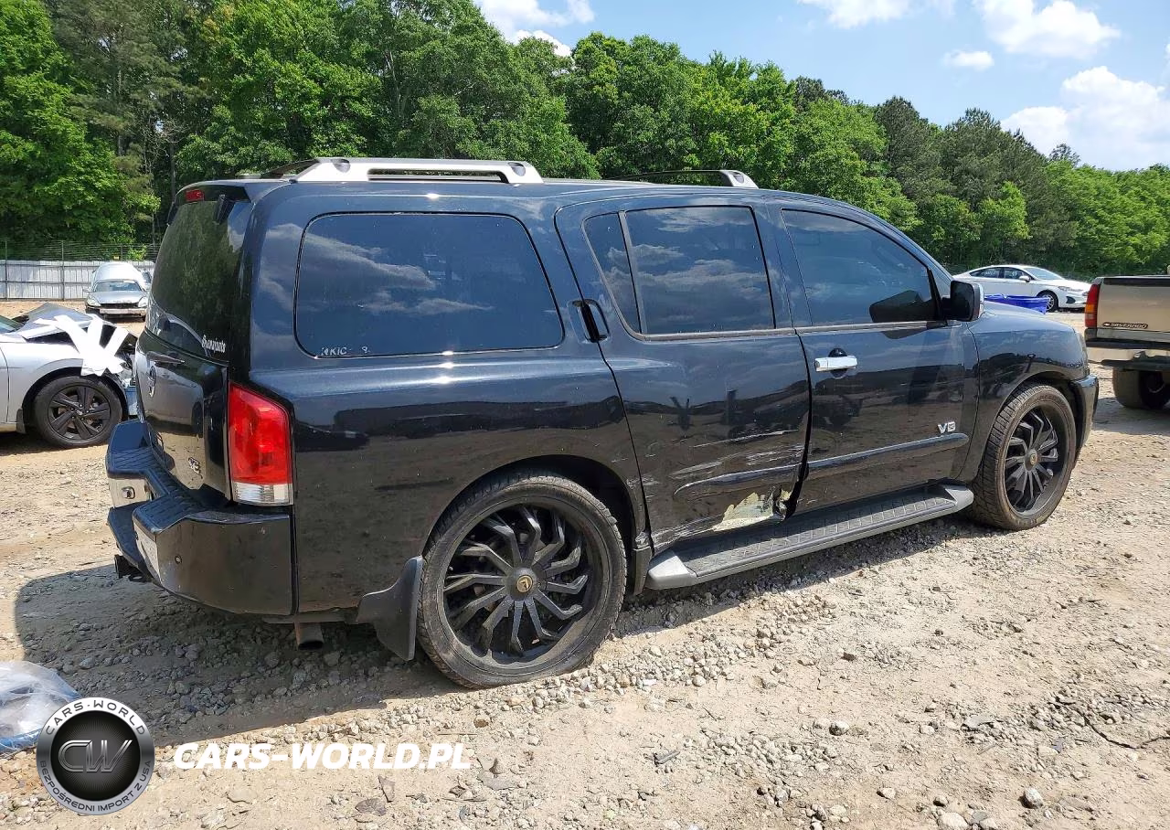 2006 Nissan Armada Se VIN:5N1AA08A56N737040 - 3