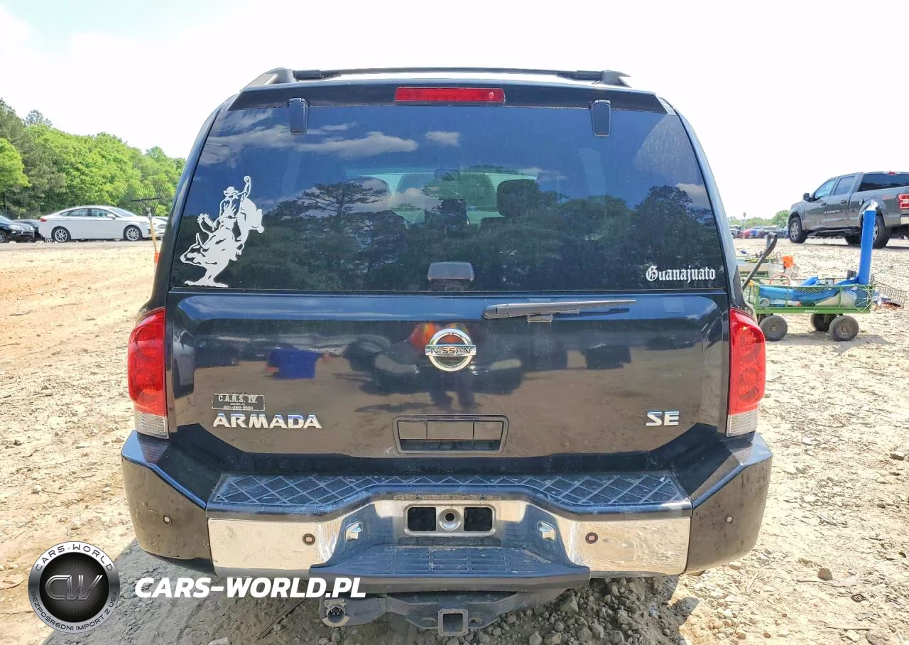 2006 Nissan Armada Se VIN:5N1AA08A56N737040 - 6