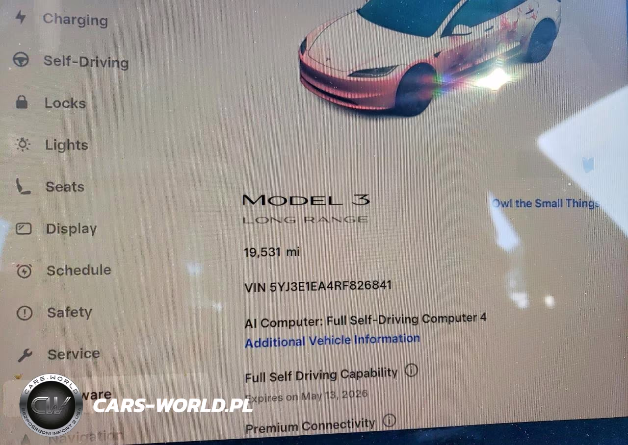 2024 Tesla Model 3 VIN:5YJ3E1EA4RF826841 - 9