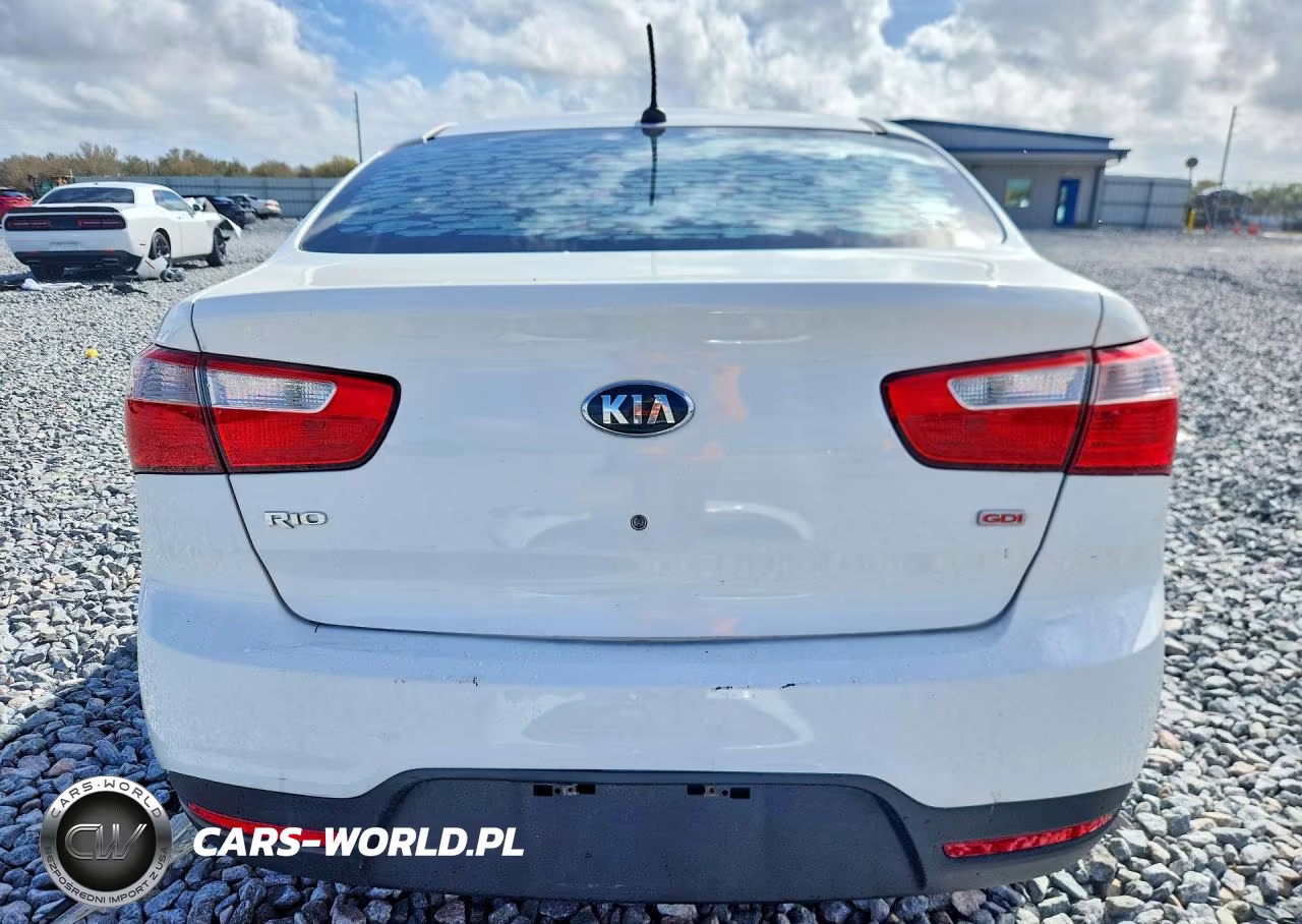 2015 Kia Rio Lx VIN:KNADM4A3XF6442986 - 6