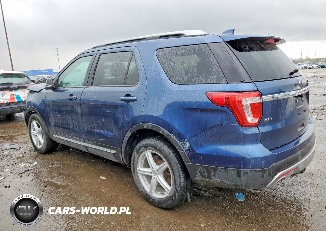 2016 Ford Explorer Xlt VIN:1FM5K8D81GGA43192 - 2