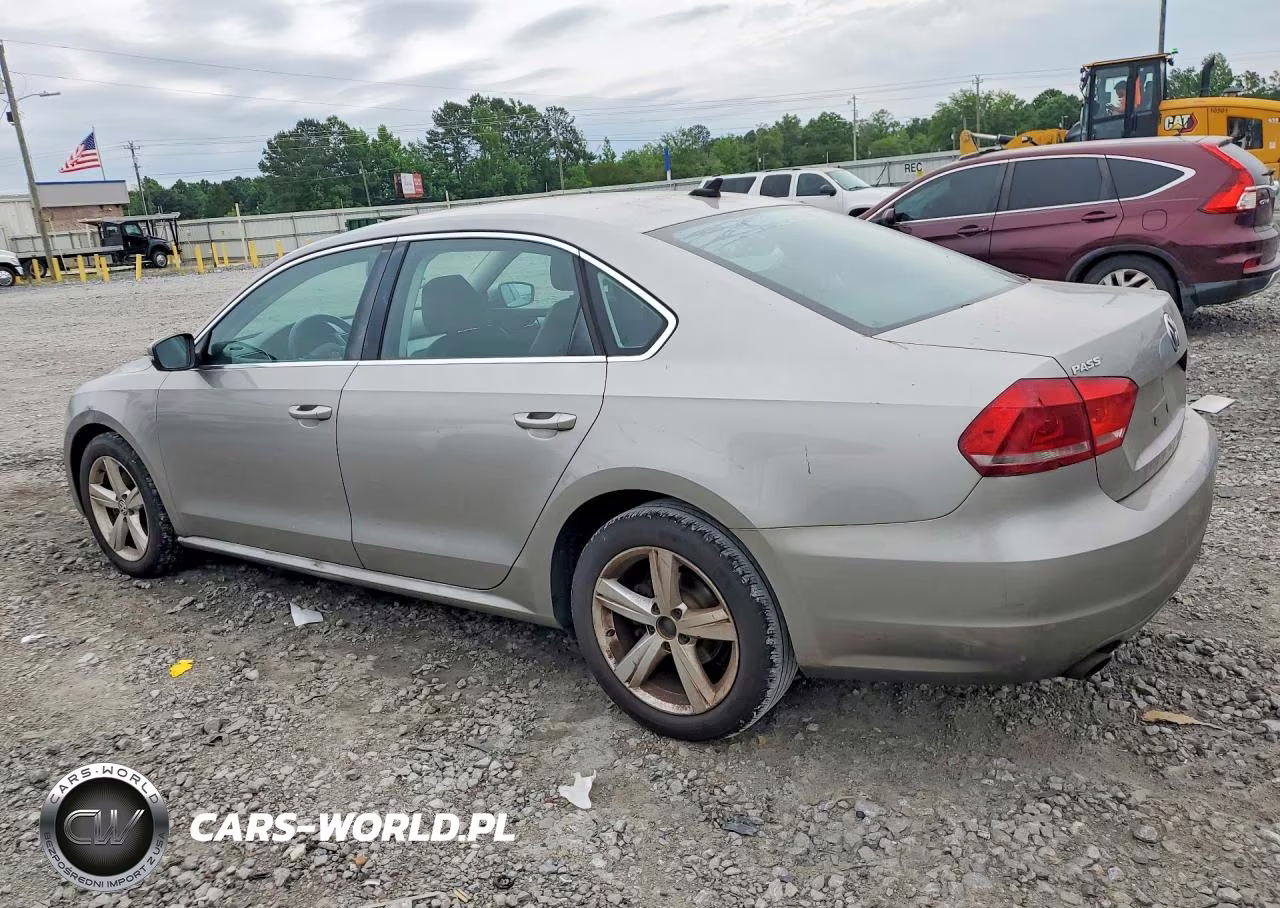 2013 Volkswagen Passat Se VIN:1VWBP7A35DC071816 - 2