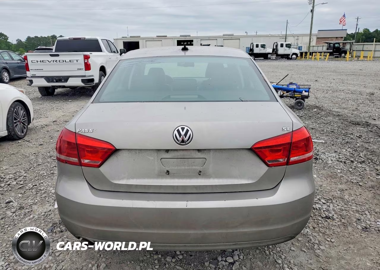 2013 Volkswagen Passat Se VIN:1VWBP7A35DC071816 - 6