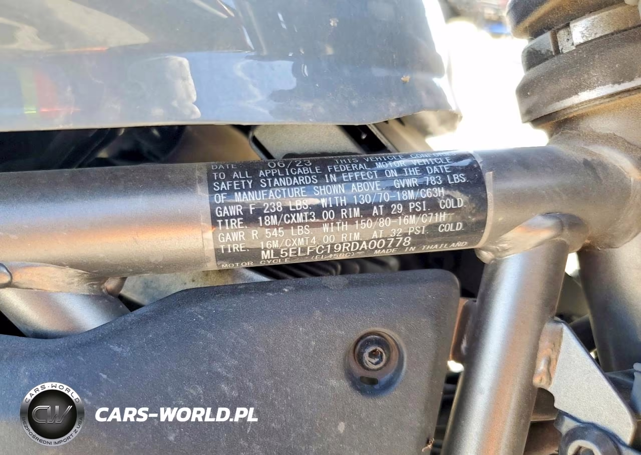 2024 Kawasaki El450 C VIN:ML5ELFC119RDA0077 - 8