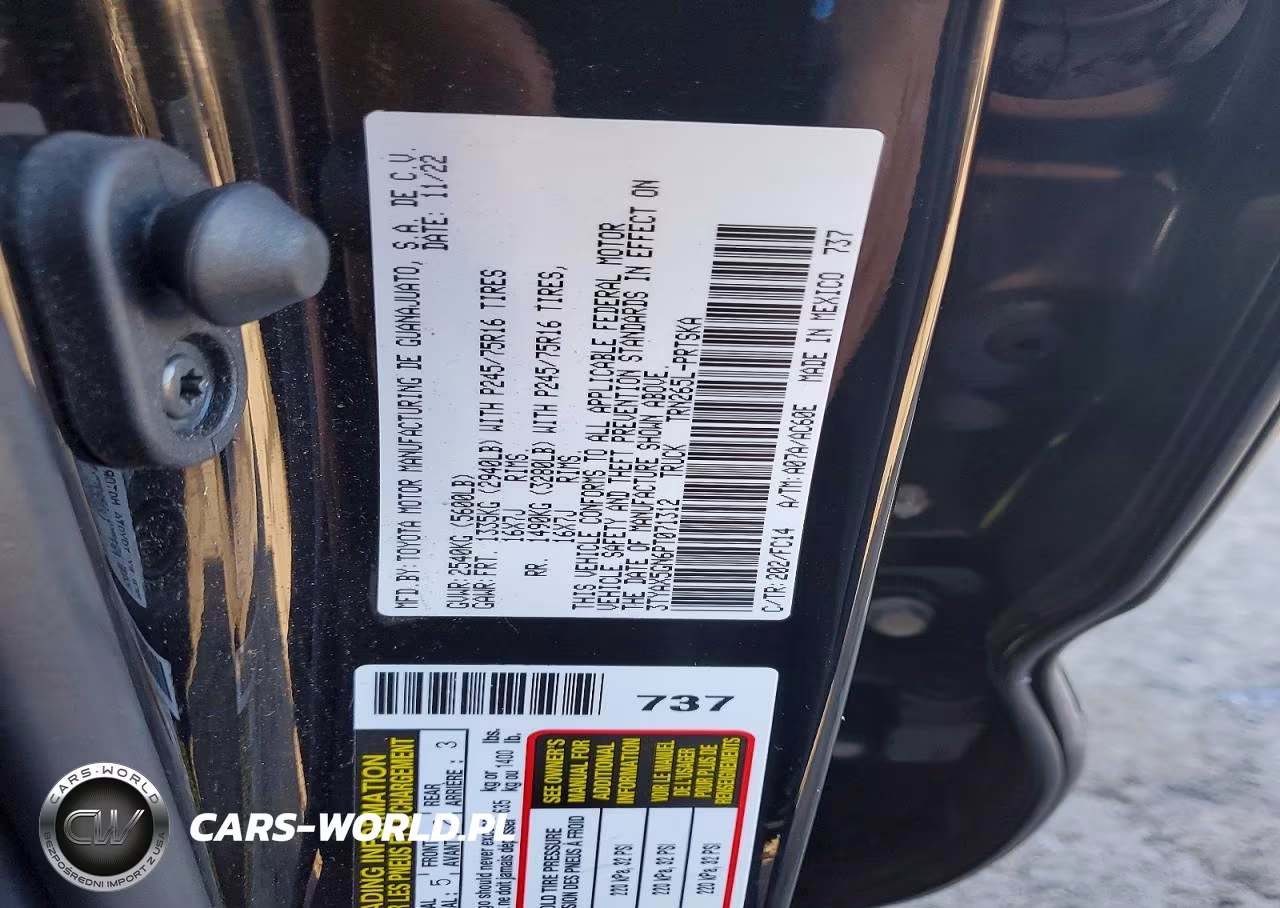 2023 Toyota Tacoma Sr5 VIN:3TYAX5GN6PT071312 - 13