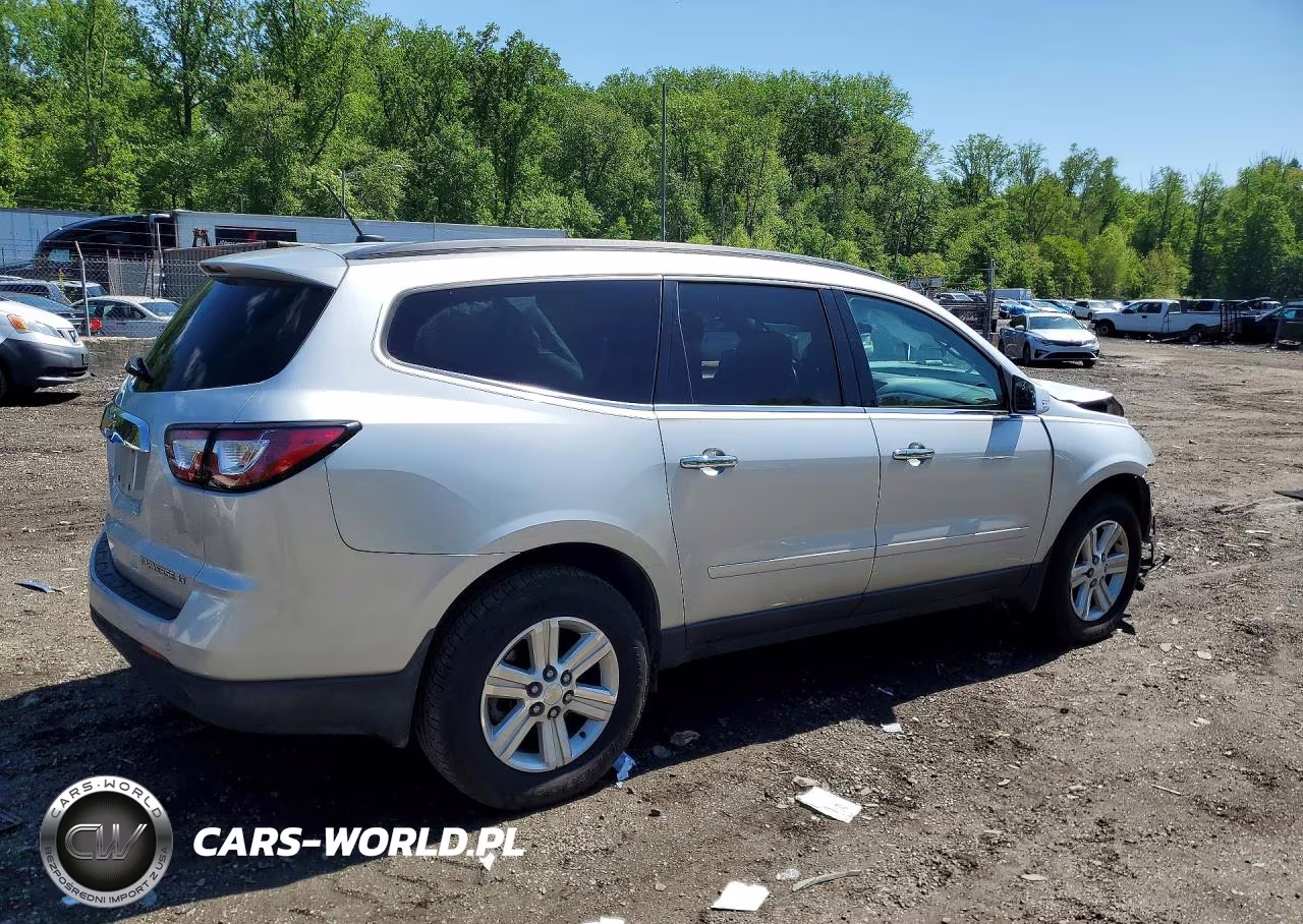 2014 Chevrolet Traverse Lt VIN:1GNKRGKD1EJ374794 - 3