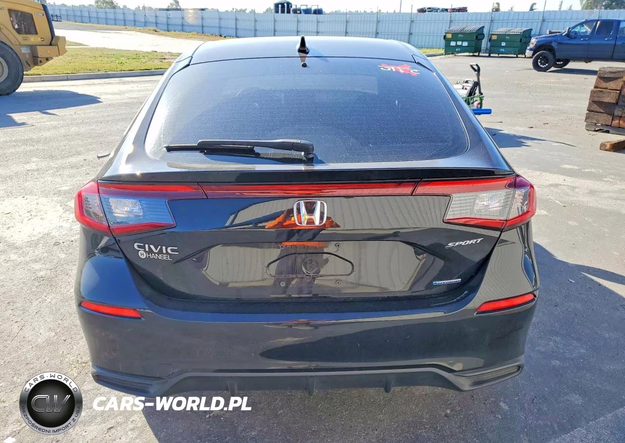 2025 Honda Civic Sport VIN:JHMFL4H80SX004206 - 6