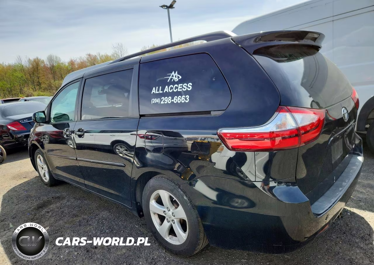 2017 Toyota Sienna Le VIN:5TDKZ3DCXHS816680 - 2