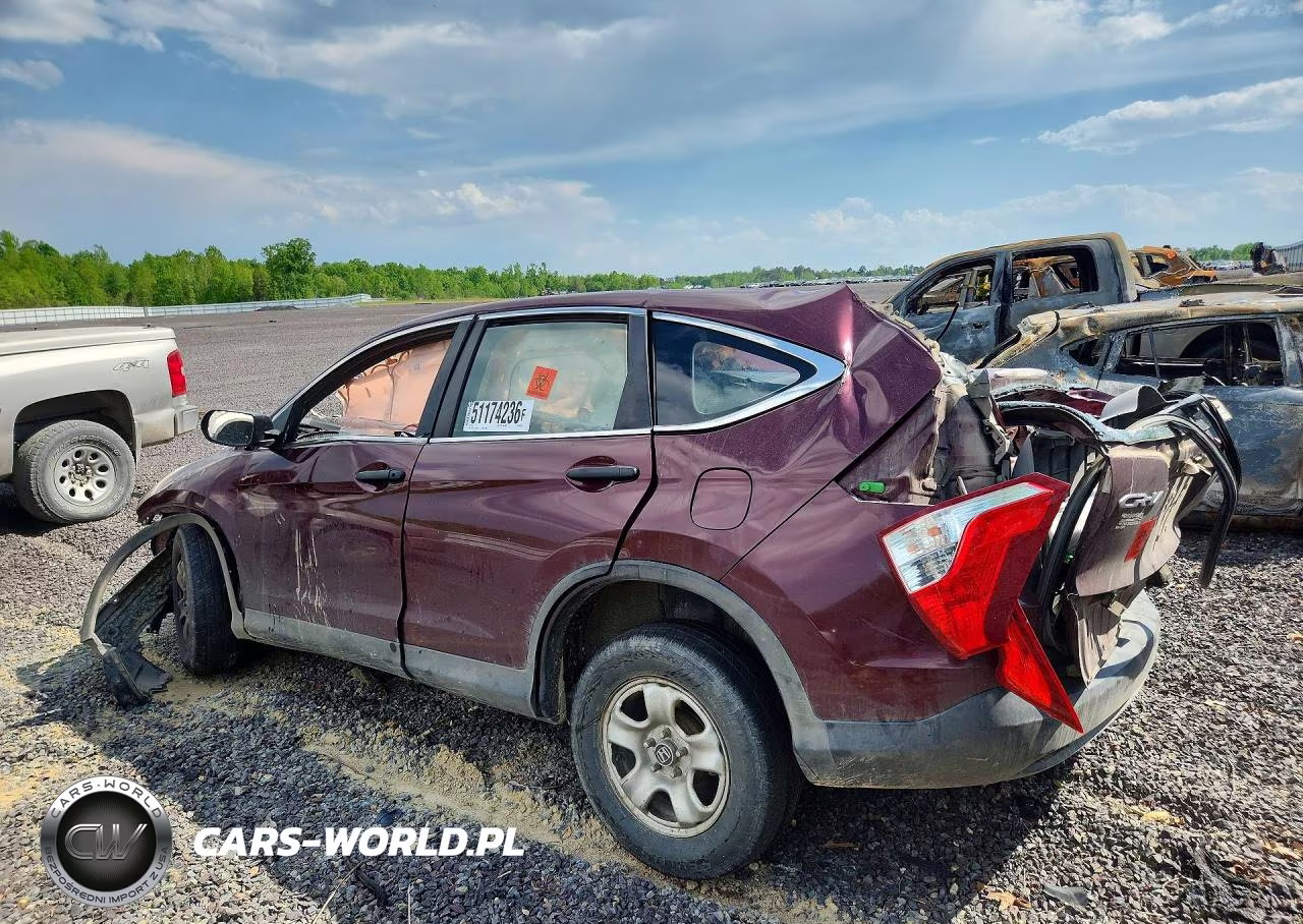 2013 Honda Cr-V Lx VIN:5J6RM4H37DL085452 - 2