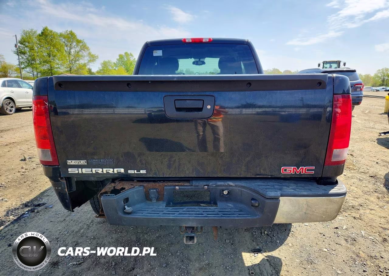 2011 GMC Sierra K1500 Sle VIN:1GTR2VE38BZ449667 - 6