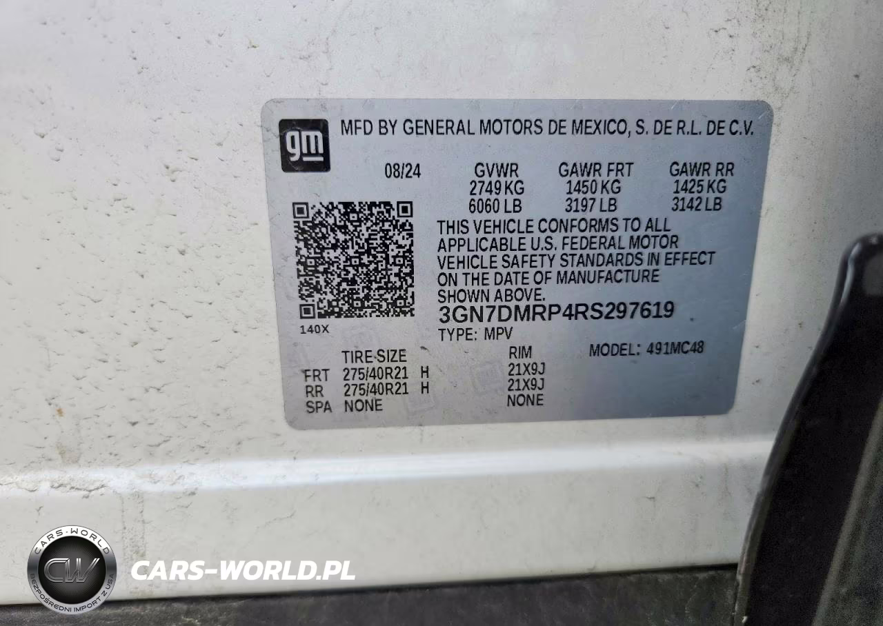 2024 Chevrolet Equinox 3Lt VIN:3GN7DMRP4RS297619 - 13