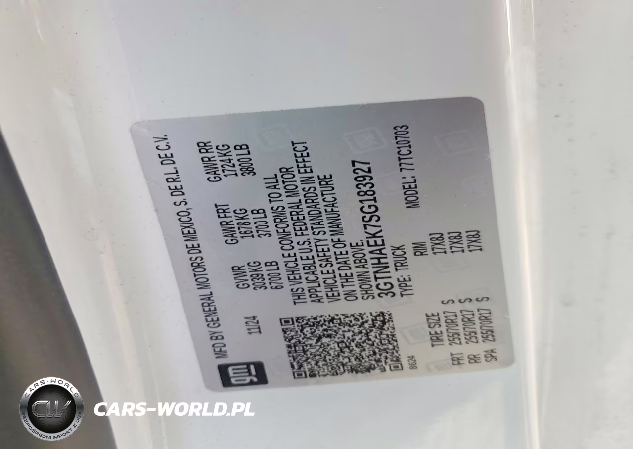 2025 GMC Sierra C1500 VIN:3GTNHAEK7SG183927 - 12