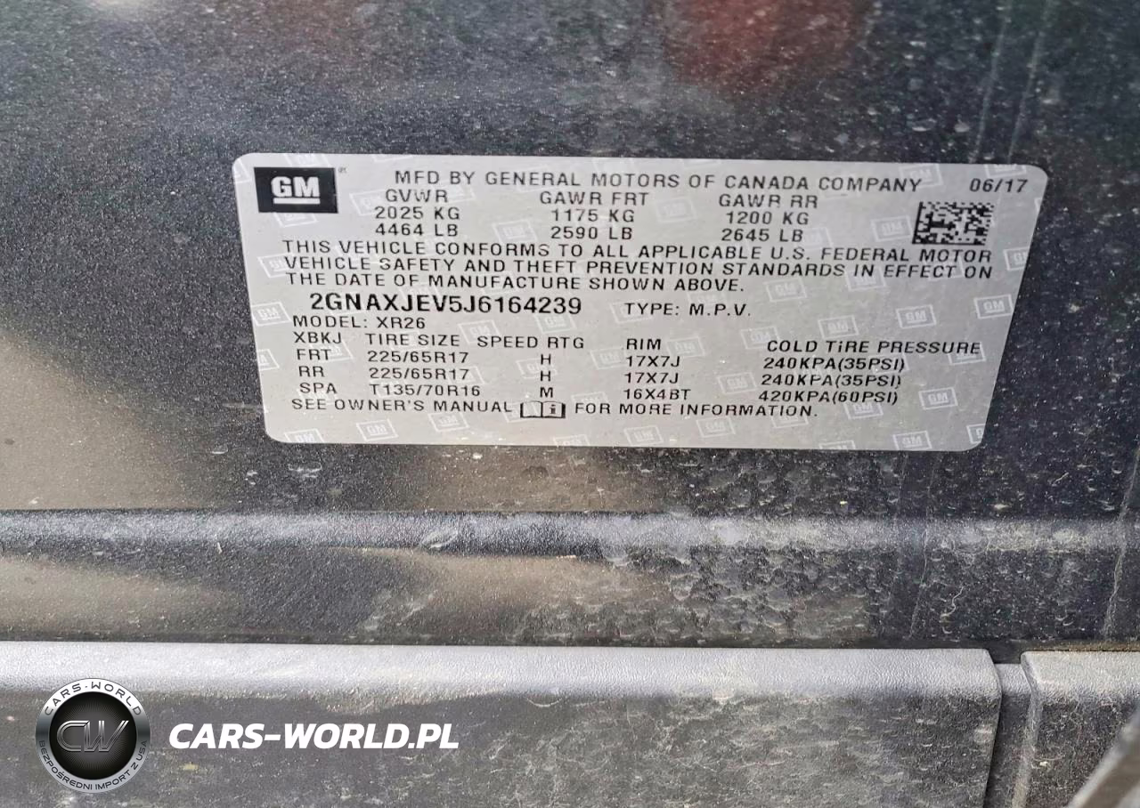 2018 Chevrolet Equinox VIN:2GNAXJEV5J6164239 - 12