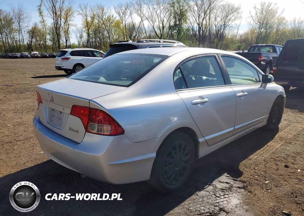 2007 Honda Civic Lx VIN:2HGFA16547H314130 - 3