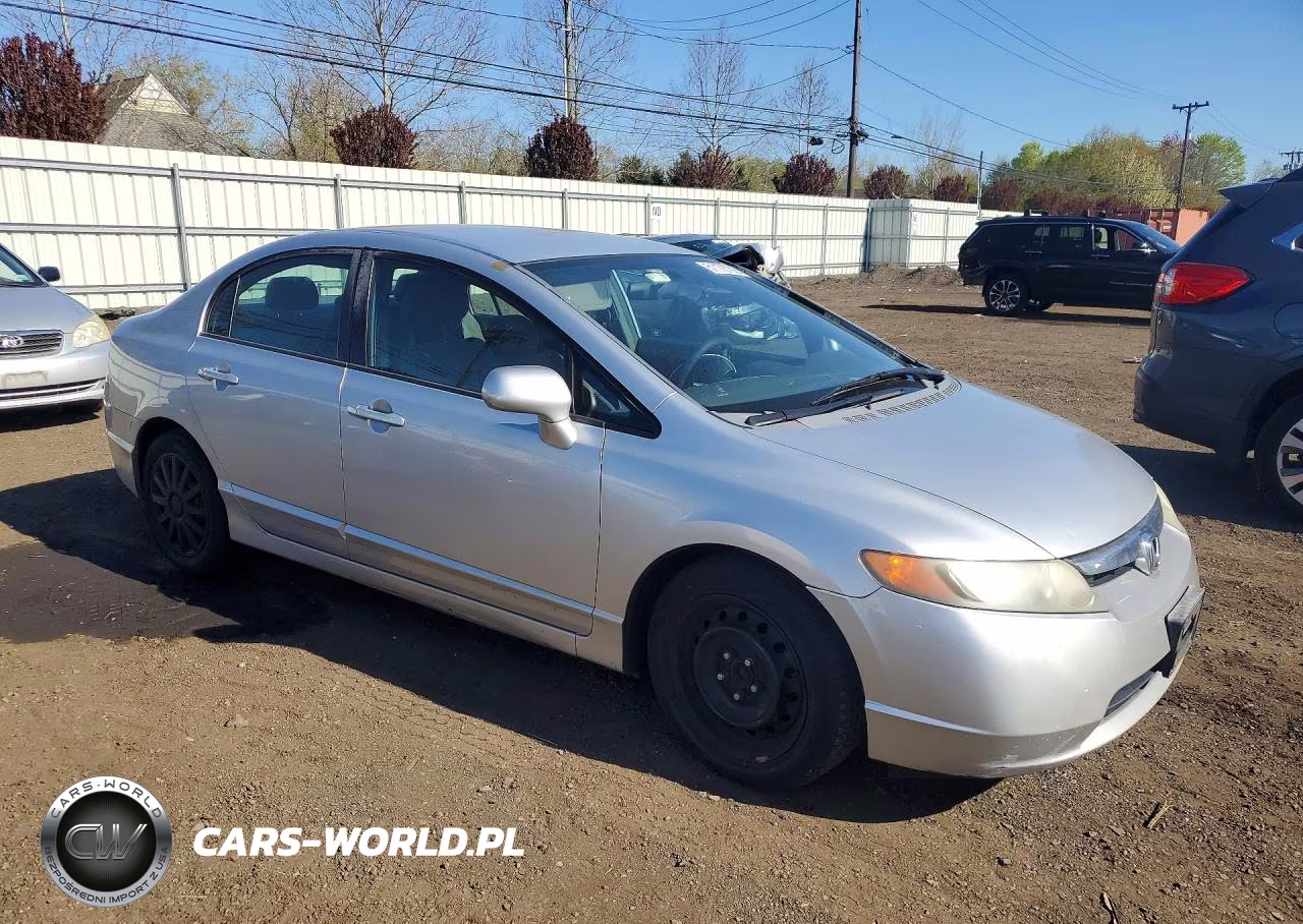 2007 Honda Civic Lx VIN:2HGFA16547H314130 - 4