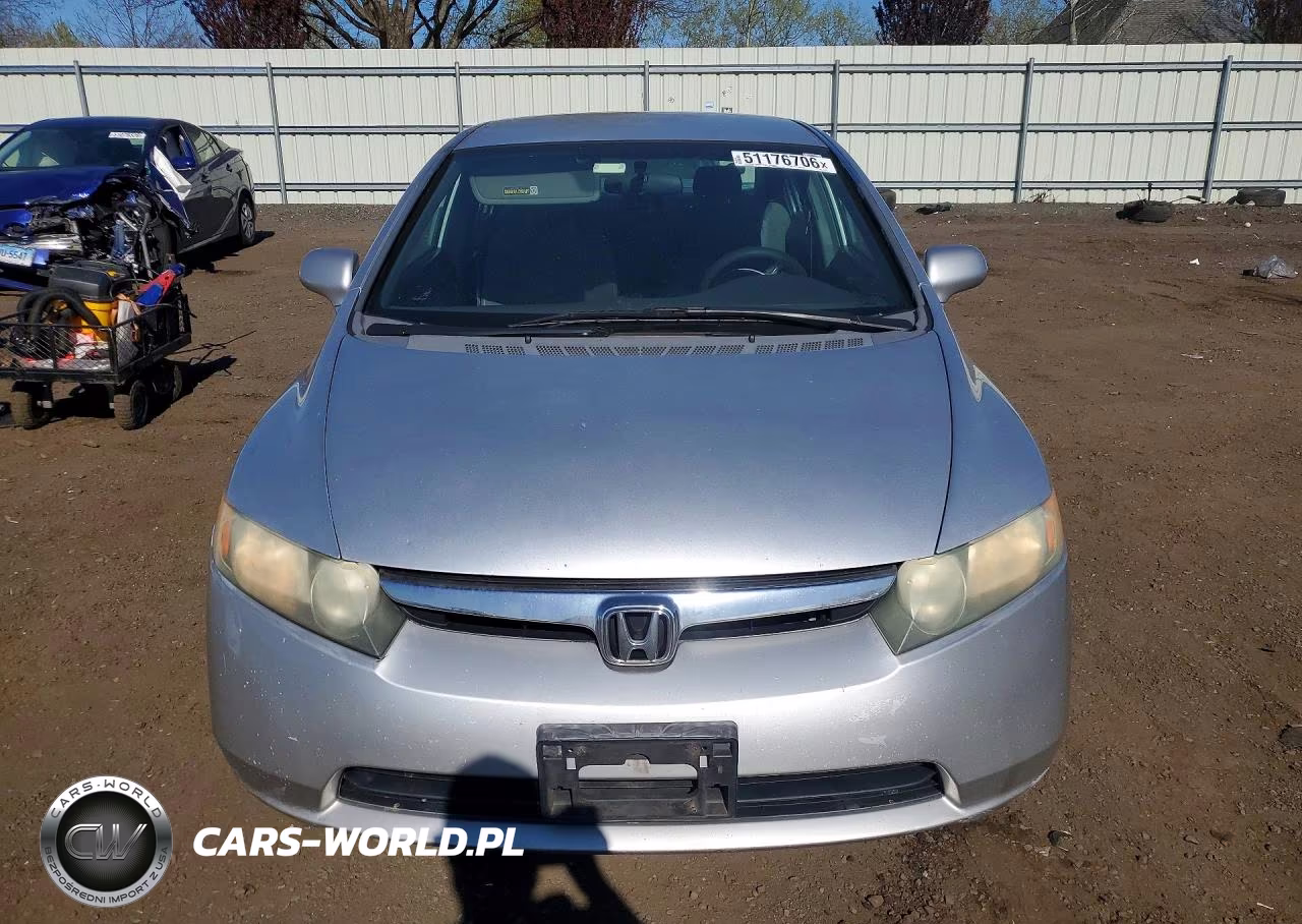 2007 Honda Civic Lx VIN:2HGFA16547H314130 - 5