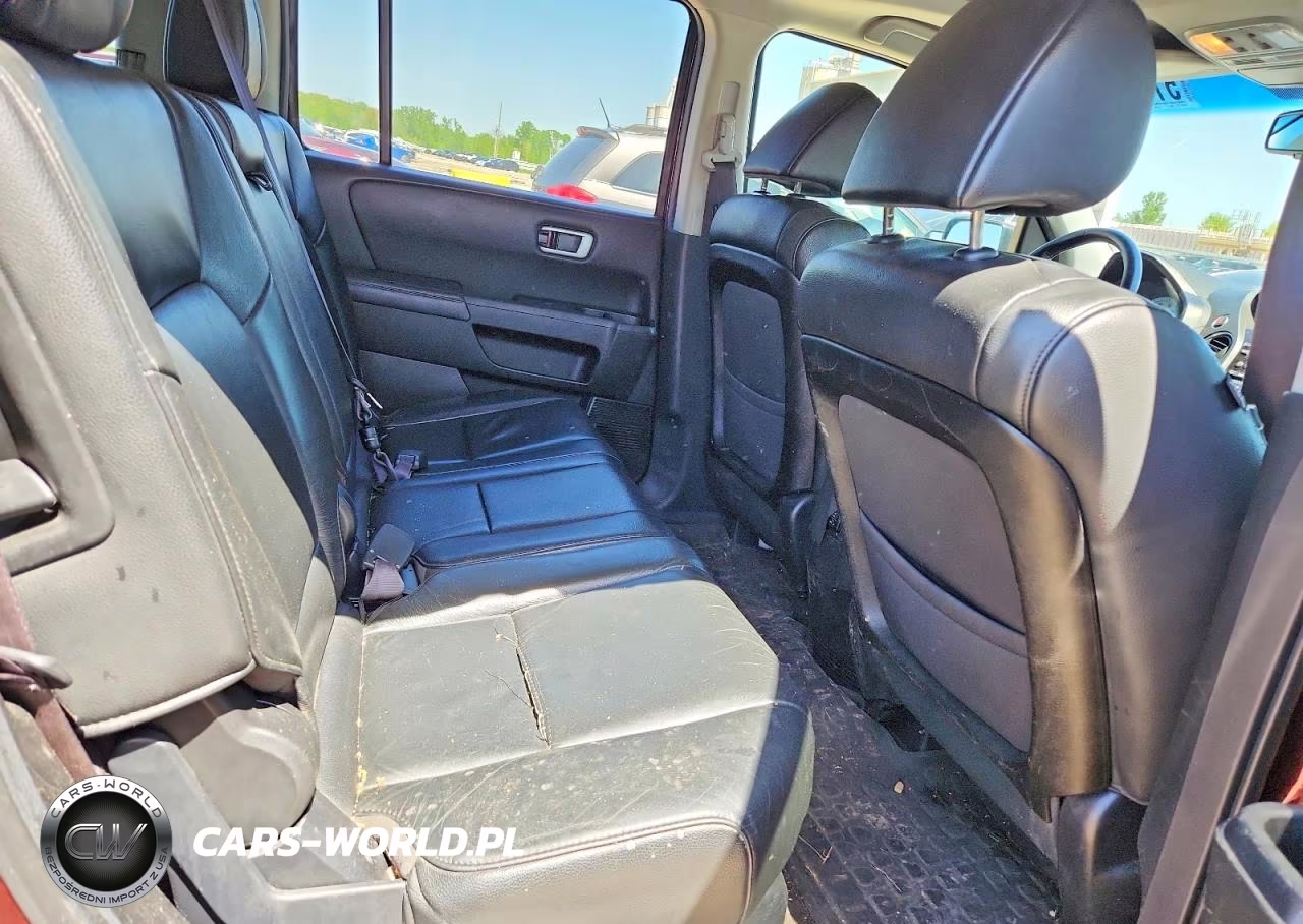 2012 Honda Pilot Exl VIN:5FNYF4H58CB034038 - 11