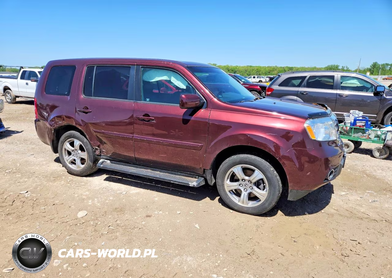 2012 Honda Pilot Exl VIN:5FNYF4H58CB034038 - 4