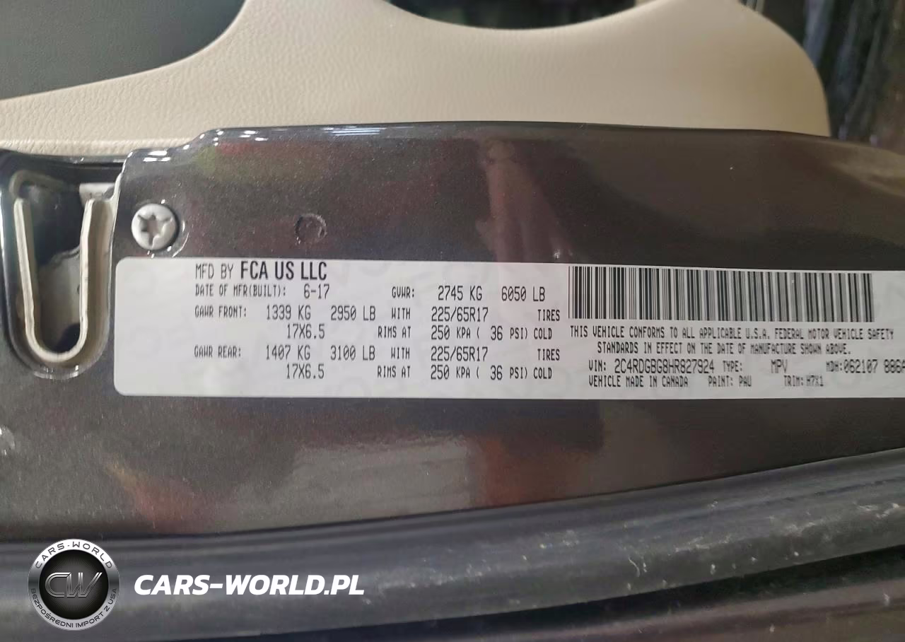 2017 Dodge Grand Caravan Se VIN:2C4RDGBG8HR827924 - 14