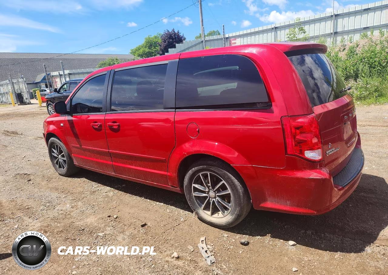 2014 Dodge Grand Caravan Se VIN:2C4RDGBG5ER476515 - 2