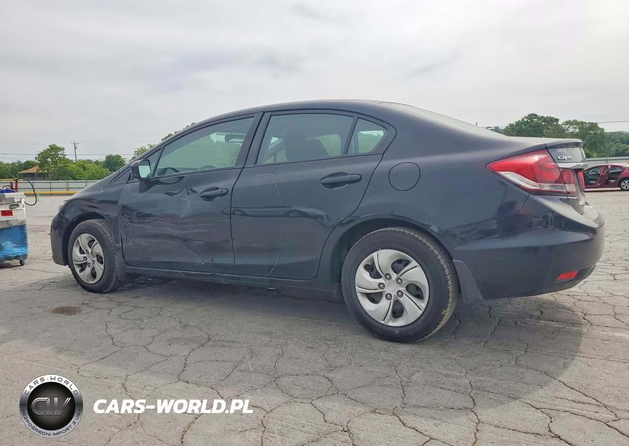 2014 Honda Civic Lx VIN:2HGFB2F54EH548798 - 2