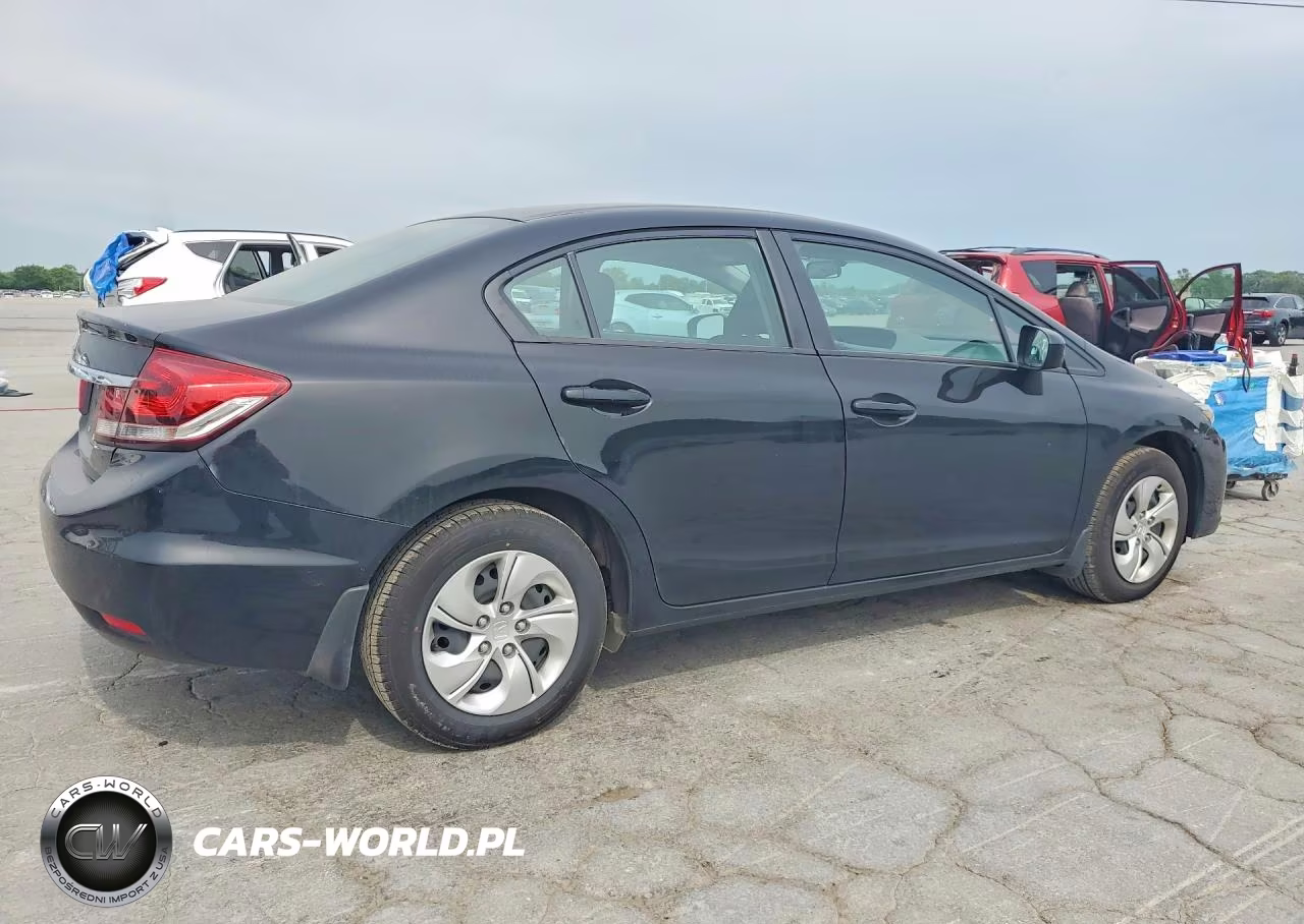 2014 Honda Civic Lx VIN:2HGFB2F54EH548798 - 3
