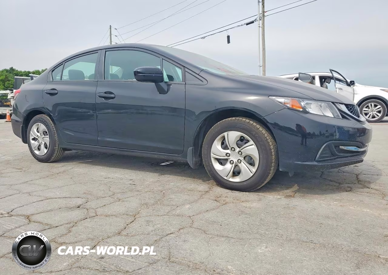 2014 Honda Civic Lx VIN:2HGFB2F54EH548798 - 4