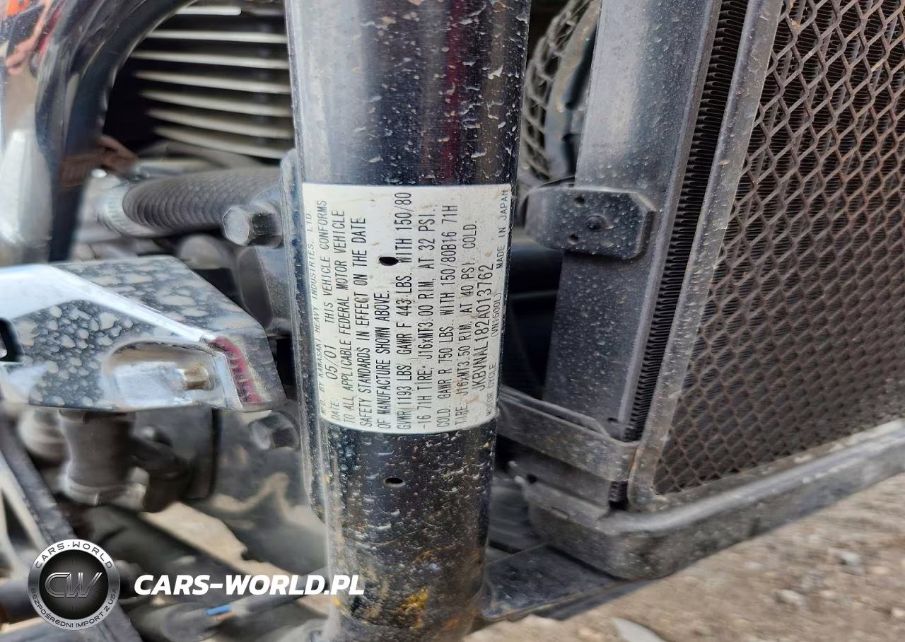 2002 Kawasaki Vn1500 L VIN:JKBVNAL182A013762 - 9