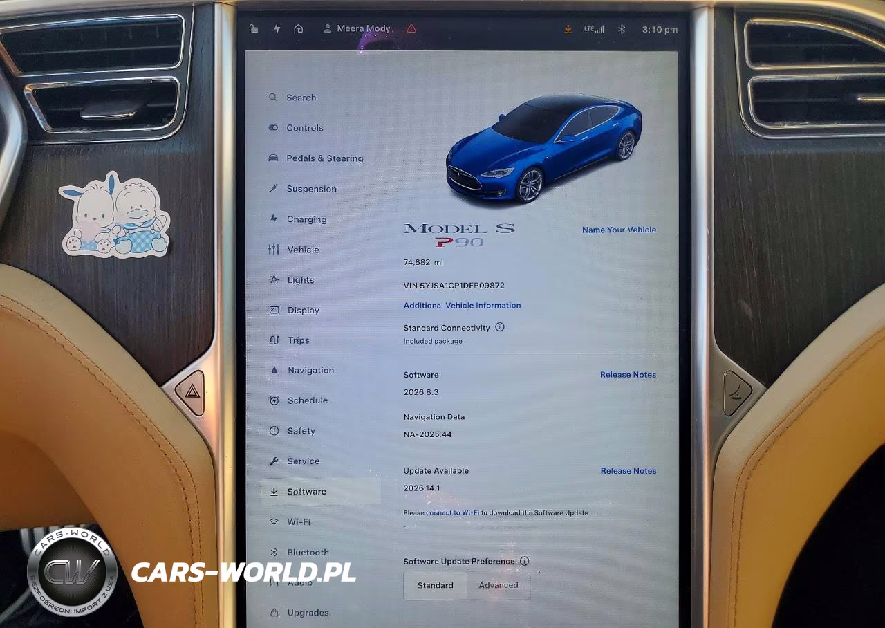 2013 Tesla Model S VIN:5YJSA1CP1DFP09872 - 9