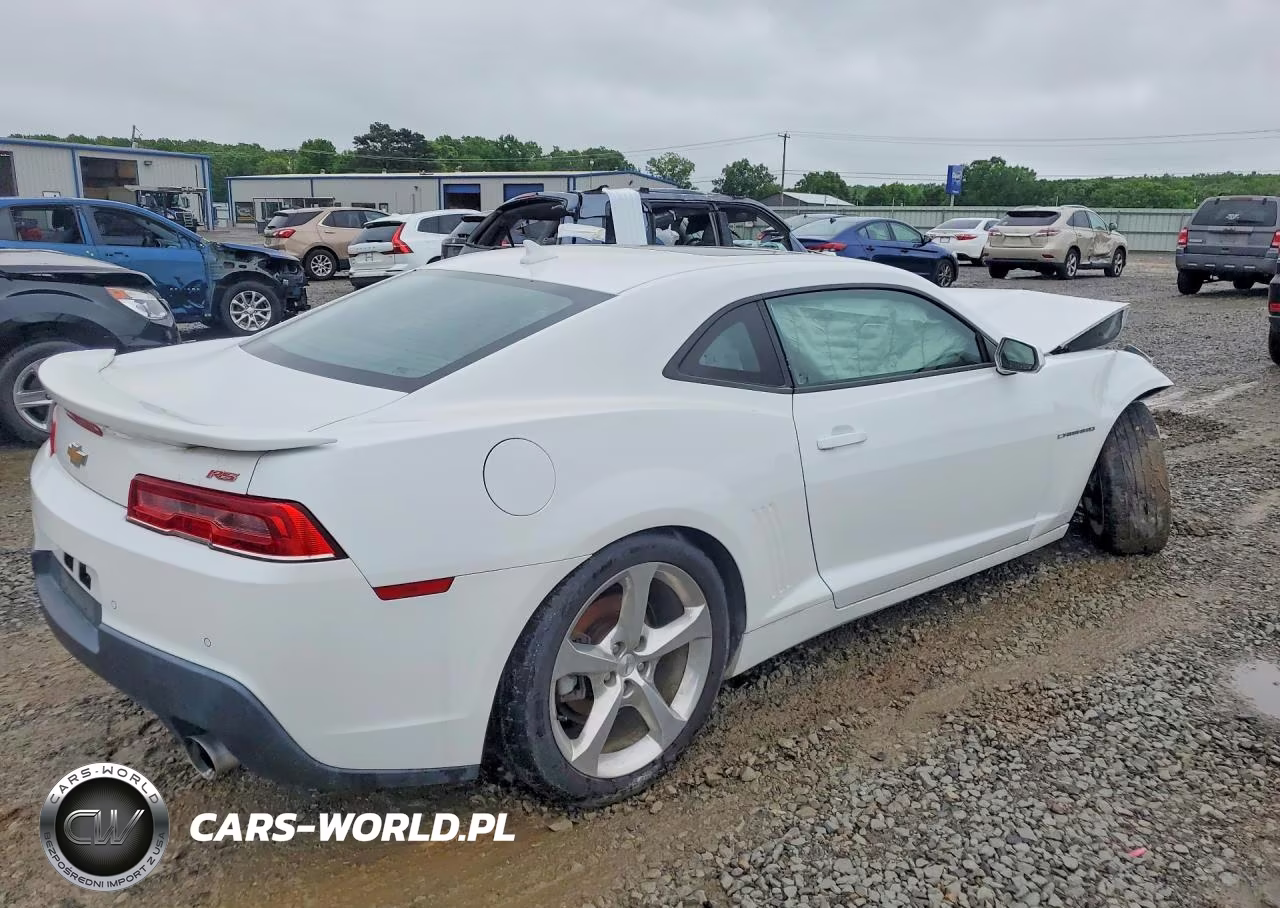 2014 Chevrolet Camaro Lt VIN:2G1FB1E3XE9185452 - 3