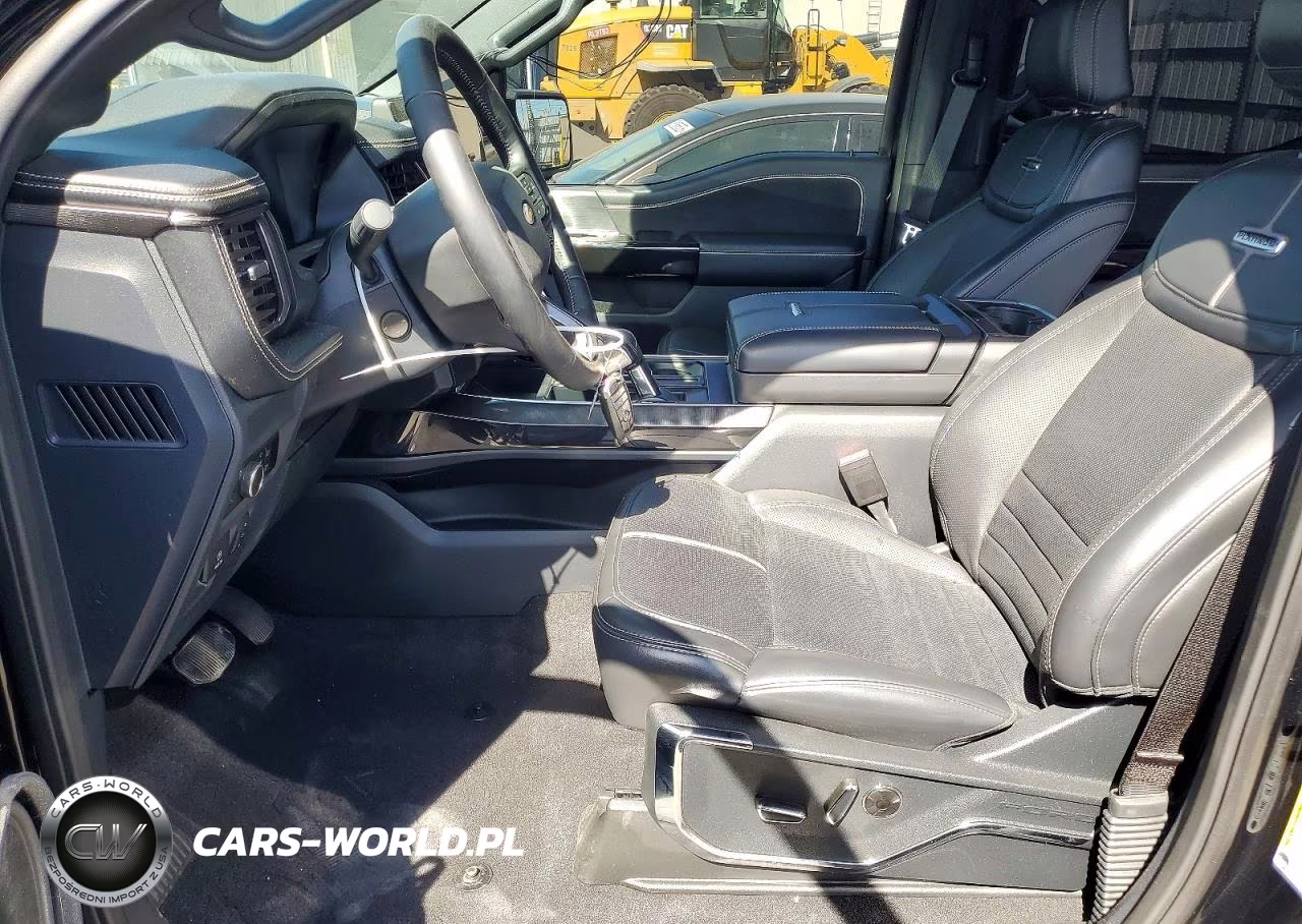 2025 Ford F150 Lightning Platinum VIN:1FT6W7L74SWG22725 - 7