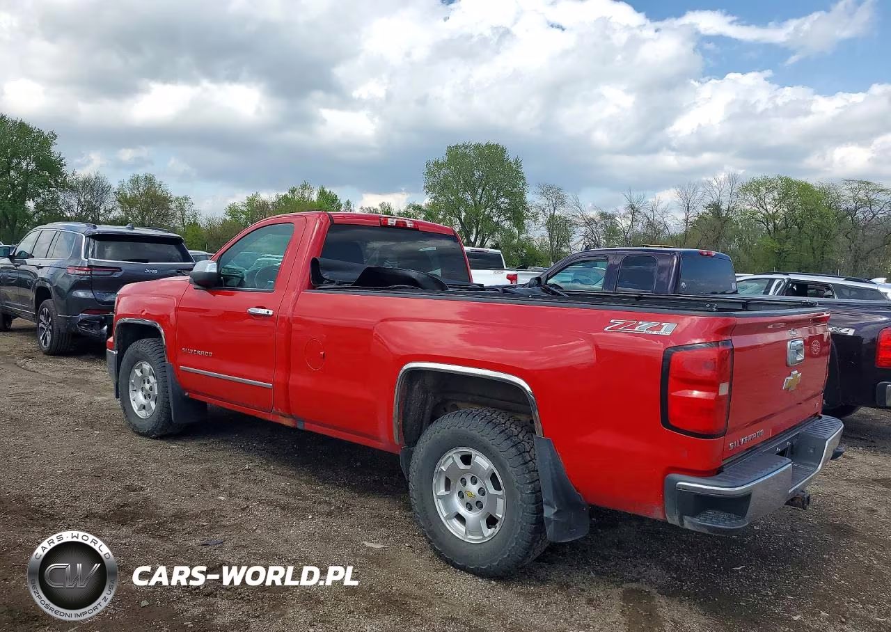 2014 Chevrolet Silverado K1500 Lt VIN:1GCNKREC3EZ355156 - 2