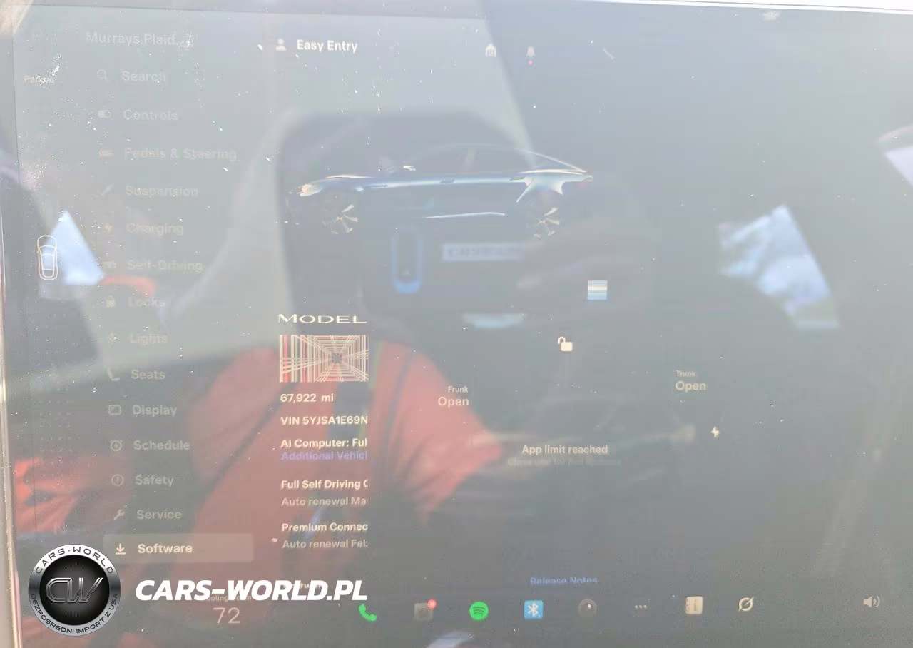 2022 Tesla Model S VIN:5YJSA1E69NF468732 - 9