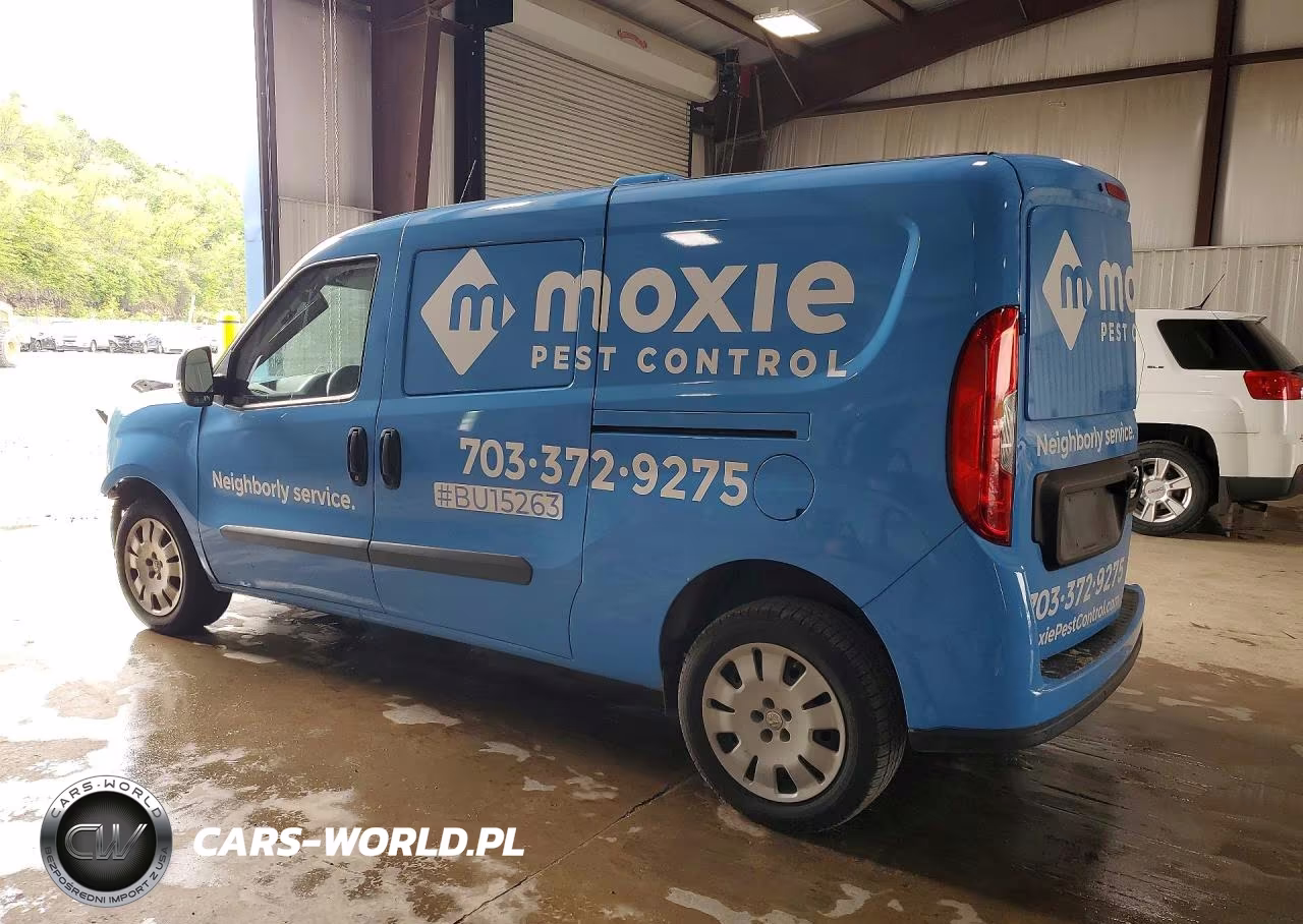 2019 Ram Promaster City Slt Delivery Van VIN:ZFBHRFBB5K6M92103 - 2