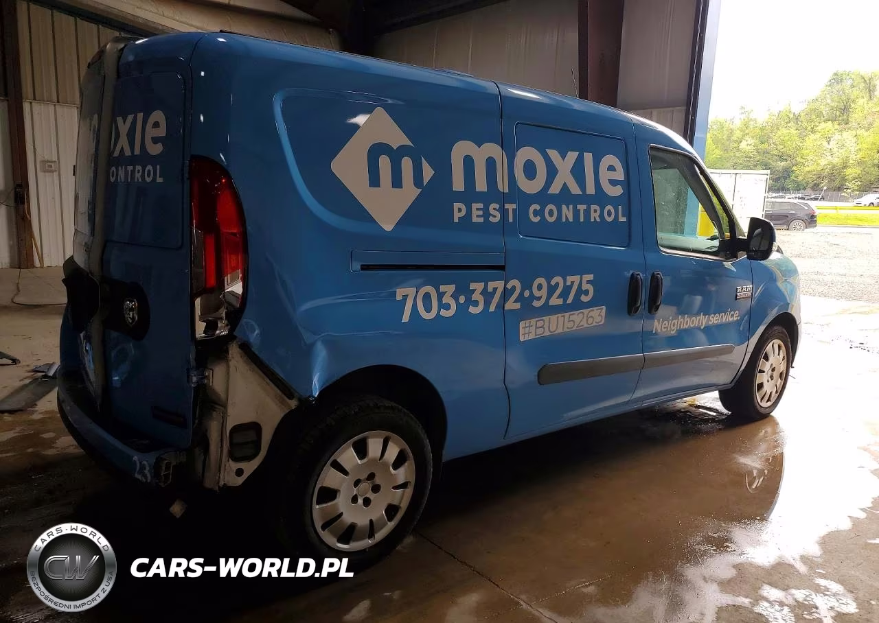 2019 Ram Promaster City Slt Delivery Van VIN:ZFBHRFBB5K6M92103 - 3