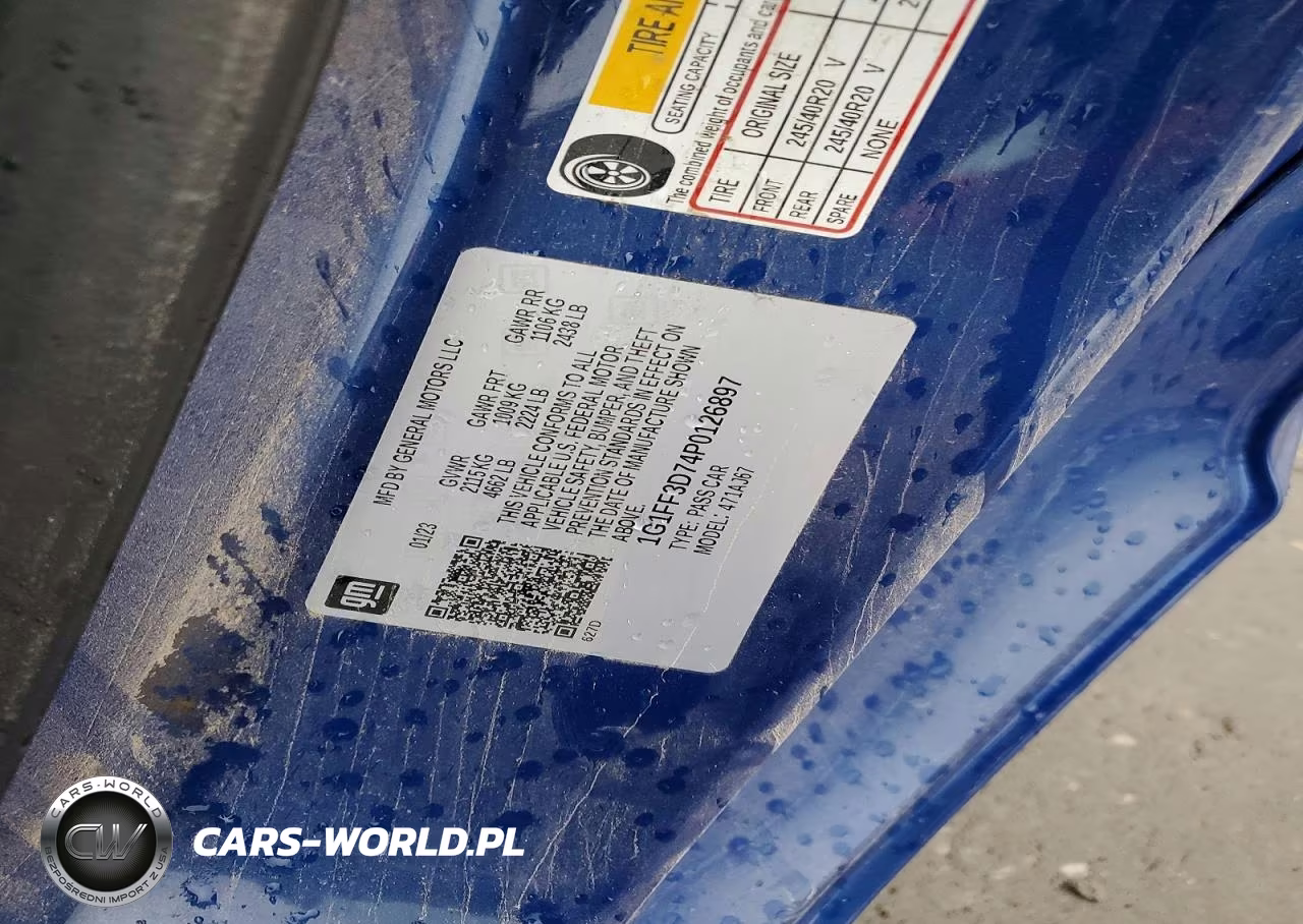 2023 Chevrolet Camaro Ss VIN:1G1FF3D74P0126897 - 13