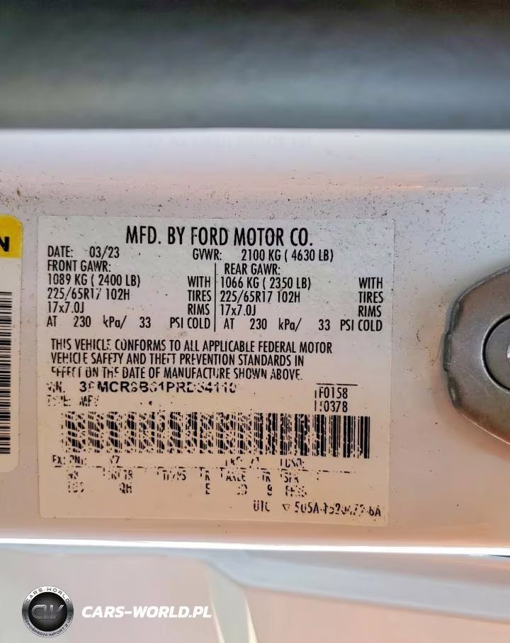 2023 Ford Bronco Sport Big Bend VIN:3FMCR9B61PRD54110 - 13