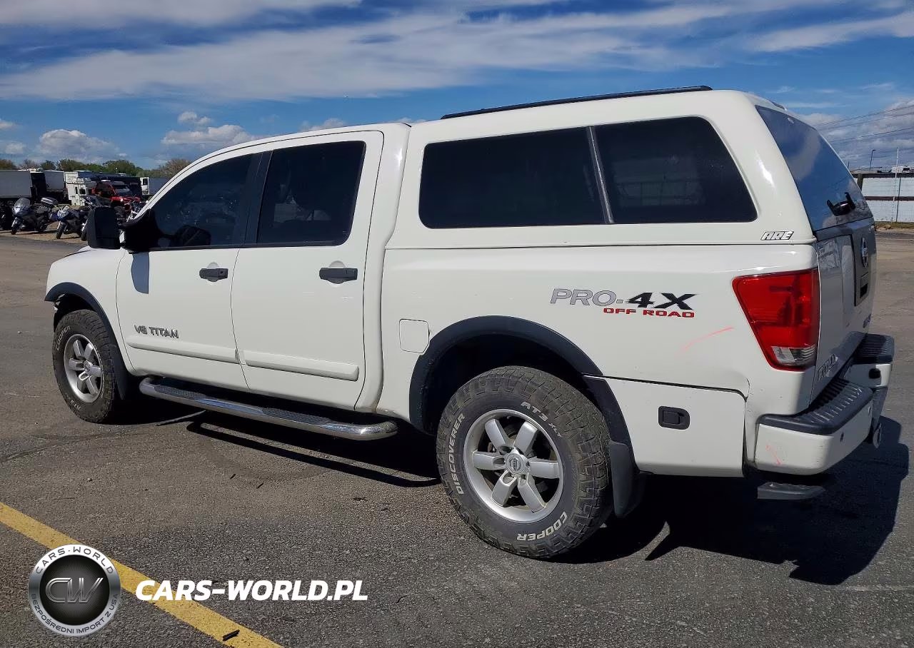 2012 Nissan Titan Sv VIN:1N6AA0EC2CN319120 - 2