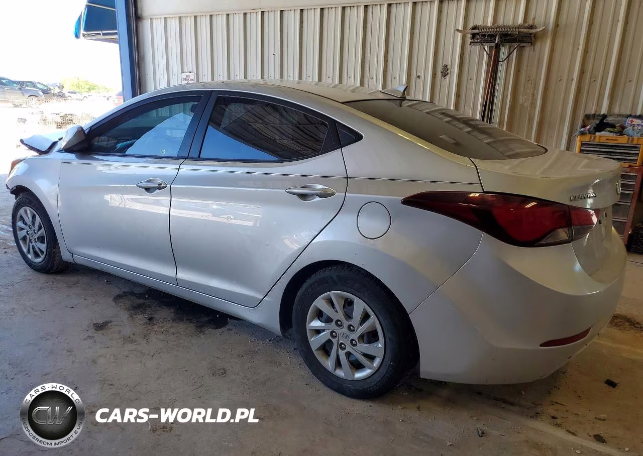 2016 Hyundai Elantra Se VIN:5NPDH4AEXGH781649 - 2